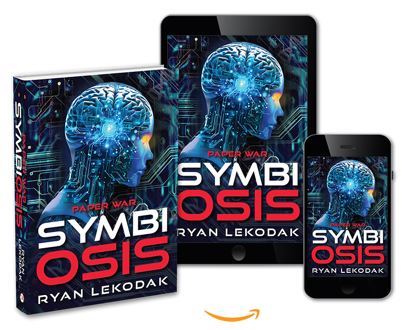 paper war series ryan lekodak symbiosis 3D three white